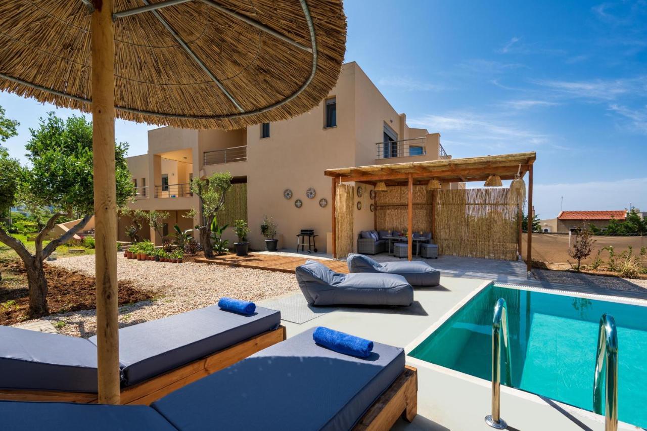Villa Anolia With Private Pool Koskinou  Exterior photo